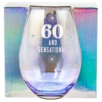 Holographic Stemless Glass - 60th
