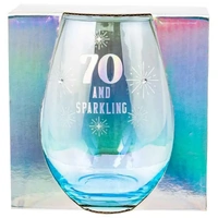 Holographic Stemless Glass - 70th