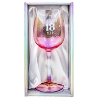 Holographic Wine Glass - 18th