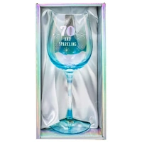 Holographic Wine Glass - 70th