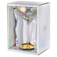 Holographic Coupe Glass - Bride To Be