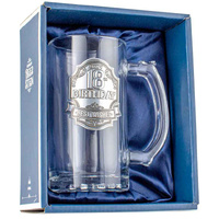 18th Birthday Badge Beer Stein