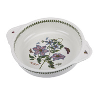 Portmeirion Botanic Garden - Round Baking Dish - 25cm Clematis