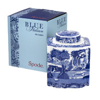 Spode Blue Italian - Tea Caddy