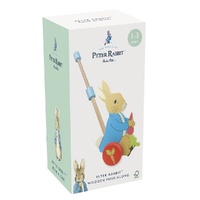Beatrix Potter Peter Rabbit Wooden Push Along