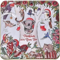 Banksia Red Jersey Caramel Fudge Tin - Christmas in a Gum Tree