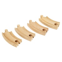 BRIO World Tracks - Short Curved Tracks
