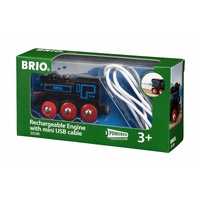 BRIO World Train - Rechargeable Engine with Mini USB Cable