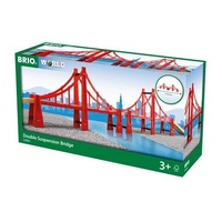 BRIO World Bridge - Double Suspension Bridge