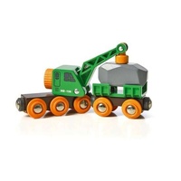 BRIO World Vehicle - Clever Crane Wagon