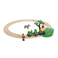 BRIO World Set - Safari Railway Set