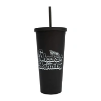 Helo Kitty and Friends Cup with Straw - Kuromi