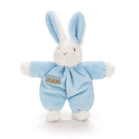 Bunnies By The Bay Sweet Hops Bunny Rattle - Blue