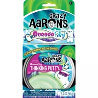 Crazy Aarons Thinking Putty - Glowbrights Aurora Sky