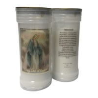 Devotional Candle - Our Lady Of Grace Miraculous