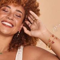 Coca Cola Couture Kingdom - Charm Bracelet Yellow Gold
