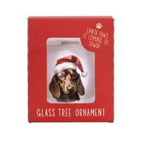 Splosh Christmas 2025 - Dachshund Round Bauble