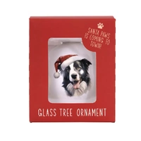 Splosh Christmas 2025 - Border Collie Round Bauble