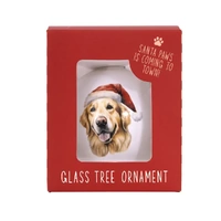 Splosh Christmas 2025 - Golden Retriever Round Bauble