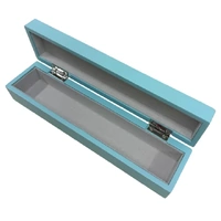 Wooden Birth Certificate Holder - Blue