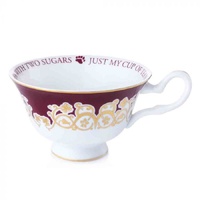 English Ladies Charlie Bear - Just My Cup Of Tea Cup & Saucer Set