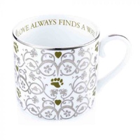 English Ladies Charlie Bear - Labyrinth Love Always Finds A Way Cup & Saucer Set