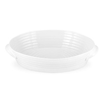 Sophie Conran for Portmeirion - White Large Oval Handle Roasting Dish