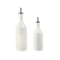 Sophie Conran for Portmeirion - White Oil & Vinegar Drizzler Set