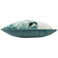 NF Living Velvet Cushion - Macaws 50x50cm