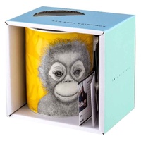 Dots By Donna Mug - Ollie the Orangutan