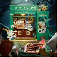 Rolife Wooden Model - DIY Miniature House Alice's Tea Store