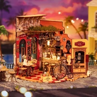Rolife Wooden Model - DIY Miniature House Cheers Bar & Dining