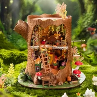 Rolife Wooden Model - DIY Miniature House Fairytale Tree House