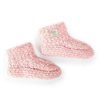 Demdaco Giving Slipper Booties - Pink