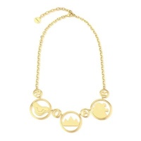 Disney Couture Kingdom - The Lion King - Roar Statement Necklace Gold