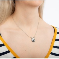 Disney Couture Kingdom - Winnie the Pooh - Pooh Necklace White Gold