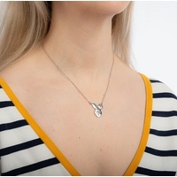 Disney Couture Kingdom - Winnie the Pooh - Piglet Necklace White Gold