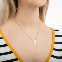 Disney Couture Kingdom - Winnie the Pooh - Tigger Necklace White Gold