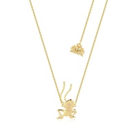 Disney Couture Kingdom - Mulan - Cri-Kee Necklace Yellow Gold