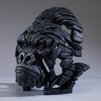 Edge Sculpture - Gorilla Bust