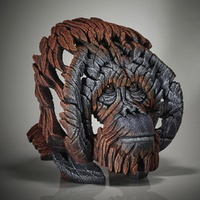 Edge Sculpture - Orangutan Bust