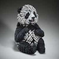 Edge Sculpture - Panda Cub Figure