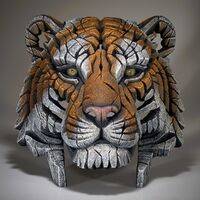 Edge Sculpture - Tiger Bust