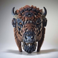 Edge Sculpture - American Bison Bust