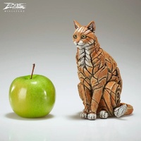 Edge Sculpture - Miniature Ginger Cat