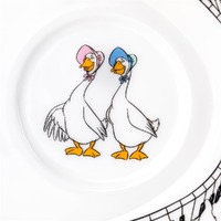 English Ladies Aristocats - Espresso Cup and Saucer