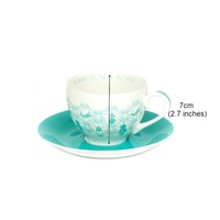 English Ladies Aladdin - Jasmine - Colour Story Cup And Saucer - Tea Set