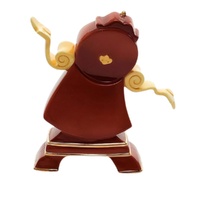 English Ladies Beauty and the Beast - Cogsworth Figurine