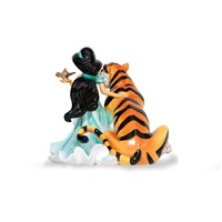 English Ladies Aladdin - Jasmine and Rajah Limited Edition Figurine