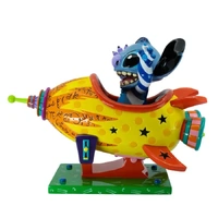 Disney Britto Stitch Rocket Ship Large Figurine